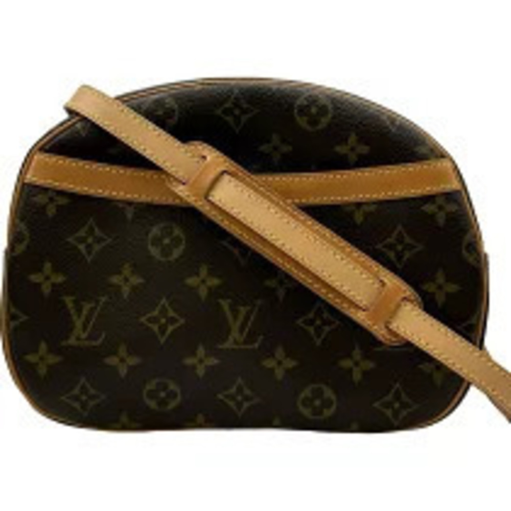 Louis Vuitton Blois Brown Monogram Canvas Shoulder Bag
